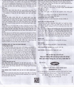 Thuốc Savi Valsartan 80 điều trị tăng huyết áp, nhồi máu cơ tim (3 vỉ x 10 viên)