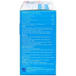 Viên uống Bảo Khí Khang IMC hỗ trợ giảm ho, khạc đờm, khó thở (2 lọ)