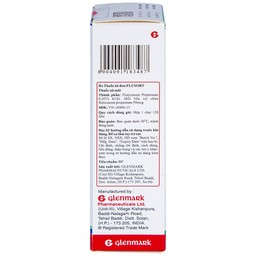 Xịt mũi Flusort 50mcg/liều Glenmark điều trị viêm mũi dị ứng theo mùa, viêm mũi quanh năm (120 liều)