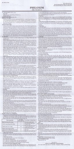 Bột pha tiêm Philoxim 1g Phil Inter Pharma điều trị nhiễm trùng do các chủng vi khuẩn (10 chai)