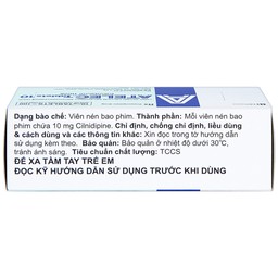 Thuốc Atelec Tablets 10 EA Pharma.điều trị tăng huyết áp (10 vỉ x 10 viên)