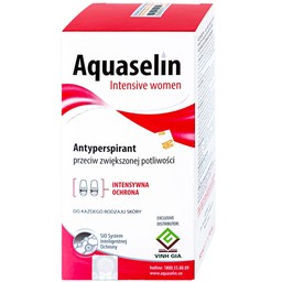 Lăn khử mùi giảm tiết mồ hôi cho nữ Aquaselin Intensive Women 50ml