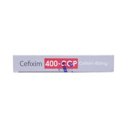 Thuốc Cefixim 400-CGP USP điều trị nhiễm khuẩn (1 vỉ x 10 viên)