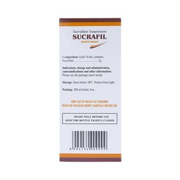 Hỗn dịch Sucrafil Fourts điều trị viêm khớp, trào ngược dạ dày thực quản (200ml) 