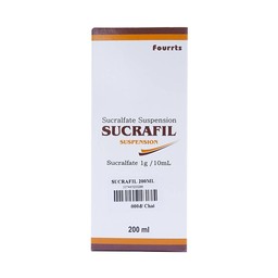 Hỗn dịch Sucrafil Fourts điều trị viêm khớp, trào ngược dạ dày thực quản (200ml) 