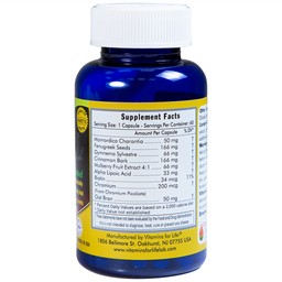 Viên uống Blood Sugar Control Vitamins For Life hỗ trợ ổn định đường huyết (60 viên)