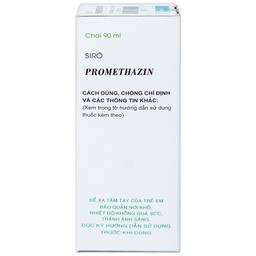 Siro Promethazin Vidipha điều trị mày đay, phù mạch, viêm mũi dị ứng (90ml)