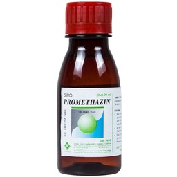 Siro Promethazin Vidipha điều trị mày đay, phù mạch, viêm mũi dị ứng (90ml)