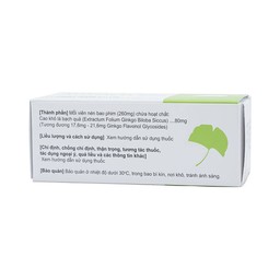 Thuốc Anbach Tablet Hanbul Pharm điều trị rối loạn tuần hoàn ngoại biên (10 vỉ x 10 viên)