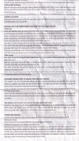 Bột pha hỗn dịch uống Pricefil 250mg/5ml Vianex điều trị nhiễm khuẩn đường hô hấp (30ml)