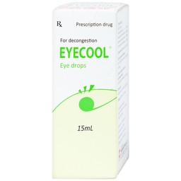 Thuốc nhỏ mắt Eyecool điều trị đỏ mắt, sung huyết kết mạc (15ml)