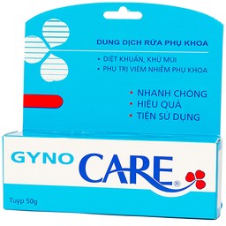 Dung dịch rửa phụ khoa Gyno Care HBN Pharma diệt khuẩn, khử mùi, phụ trị viêm nhiễm phụ khoa (50g)