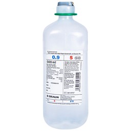Dịch truyền tĩnh mạch Natri Clorid 0,9% và Glucose 5% B.Braun làm dung môi pha tiêm truyền (500ml)