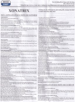 Thuốc Xonatrix-120 DaviPharm điều trị triệu chứng viêm mũi dị ứng theo mùa (3 vỉ x 10 viên)