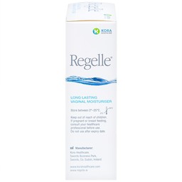 Gel phụ khoa Regelle hộp (6 tuýp) giúp giữ ẩm, giảm nhanh các triệu chứng khô, ngứa rát, khó chịu của âm đạo
