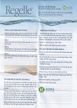 Gel phụ khoa Regelle hộp (6 tuýp) giúp giữ ẩm, giảm nhanh các triệu chứng khô, ngứa rát, khó chịu của âm đạo