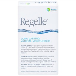 Gel phụ khoa Regelle hộp (6 tuýp) giúp giữ ẩm, giảm nhanh các triệu chứng khô, ngứa rát, khó chịu của âm đạo
