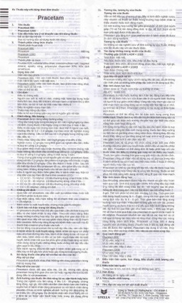 Viên nén Pracetam 800 Stella điều trị chóng mặt, suy giảm trí nhớ (6 vỉ x 15 viên)