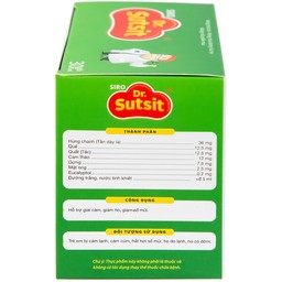 Siro Dr.Sutsit Gia An giải cảm, giảm ho, giảm sổ mũi (30 gói x 5ml)