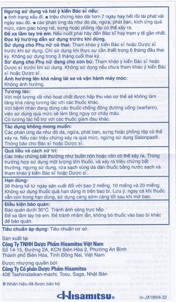 Cao dán Salonpas Hisamitsu giảm đau vai, đau lưng, đau cơ (2 gói x 10 miếng)