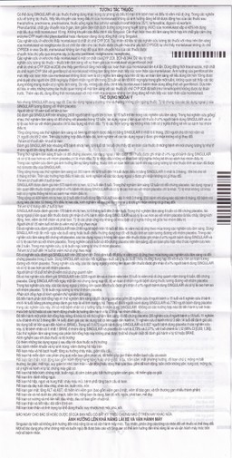 Viên nhai Singulair 5mg MSD điều trị hen phế quản mạn tính (2 vỉ x 14 viên) 