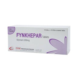Thuốc Fynkhepar 200mg Fynk điều trị hỗ trợ các bệnh về gan do nhiễm độc (10 vỉ x 10 viên)