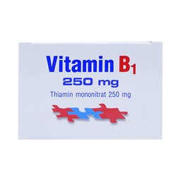 Thuốc Vitamin B1 250mg Domesco điều trị bệnh do thiếu Vitamin B1 (20 vỉ x 10 viên)