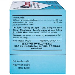 Dung dịch uống A.T Calmax 456mg/426mg An Thiên điều trị suy nhược chức năng chuyển hóa (30 ống x 10ml)