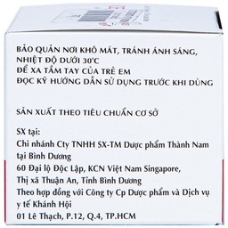 Thuốc Cetirizin 10mg Thành Nam điều trị viêm mũi dị ứng, mày đay (10 vỉ x 10 viên)