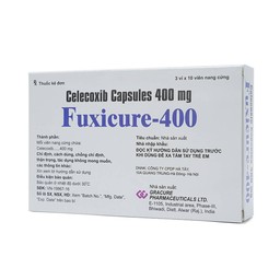 Thuốc Fuxicure-400 Gracure điều trị thoái hóa khớp (3 vỉ x 10 viên)