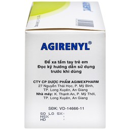 Thuốc Agirenyl 5000IU Agimexpharm phòng và điều trị thiếu vitamin A (10 vỉ x 10 viên)