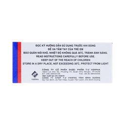 Thuốc Augxicine 250mg/31.25mg Vidipha điều trị viêm amidan, viêm xoang (10 gói x 0.8g)