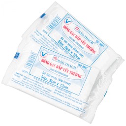 Bông gạc đắp vết thương Bảo Thạch 8x12cm