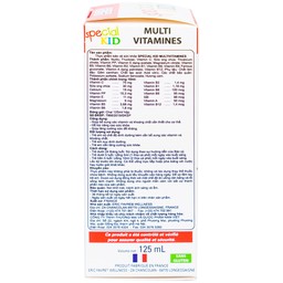 Siro Special Kid Multivitamines bổ sung Vitamin và khoáng chất giúp tăng cường sức đề kháng (125ml)