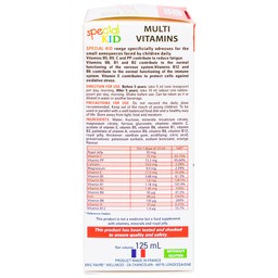 Siro Special Kid Multivitamines bổ sung Vitamin và khoáng chất giúp tăng cường sức đề kháng (125ml)