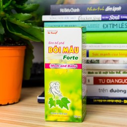 Siro hỗ trợ giảm ho, bổ phế Bối Mẫu Forte Mom And Baby (125ml)