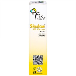 Kem chống nắng, dưỡng ẩm Fixderma Shadow SPF50+ Cream 75g