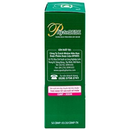 Dung dịch tắm Phyto Bebe Opodis làm giảm rôm sảy, giảm kích ứng (250ml)