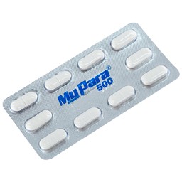 Thuốc My Para 500mg S.P.M hỗ trợ giảm đau hạ sốt (10 vỉ x 10 viên)	