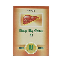 Thuốc Diệp Hạ Châu V Vạn Xuân điều trị chứng thấp nhiệt trong viêm gan cấp và mãn (10 vỉ x 10 viên)