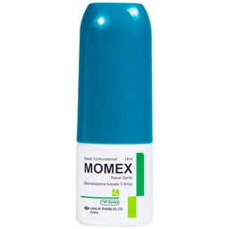 Hỗn dịch xịt mũi Momex Nasal Spray Hanlim điều trị viêm mũi theo mùa (18ml)