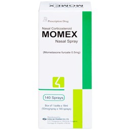 Hỗn dịch xịt mũi Momex Nasal Spray Hanlim điều trị viêm mũi theo mùa (18ml)