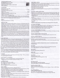 Thuốc Ranilex Korea United điều trị loét dạ dày, tá tràng (5 vỉ x 10 viên)