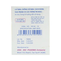 Siro Kidrinks Phargington USA - NIC Pharma bồi bổ cơ thể, phát triển trí tuệ (20 ống x 10ml)