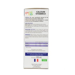 Siro Special Kid Calcium Vitamine D bổ sung Calci và Vitamin D giúp xương, răng chắc khỏe (125ml)
