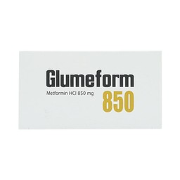 Thuốc Glumeform 850 DHG điều trị bệnh đái tháo đường típ 2 (10 vỉ x 5 viên)