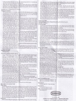 Viên nén Miaryl 2mg Hasan điều trị đái tháo đường típ 2 (10 vỉ x 10 viên)