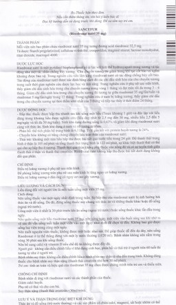 Thuốc Sancefur 35mg Pharmathen điều trị và phòng ngừa loãng xương (1 vỉ x 4 viên)