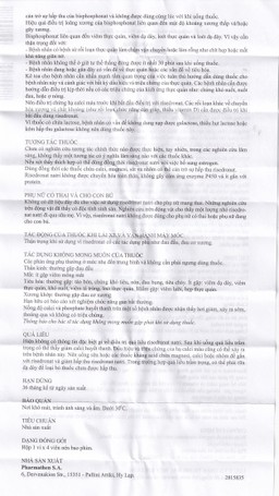 Thuốc Sancefur 35mg Pharmathen điều trị và phòng ngừa loãng xương (1 vỉ x 4 viên)