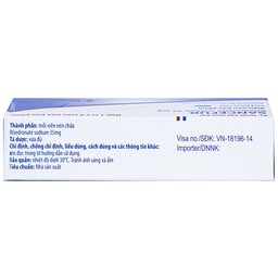 Thuốc Sancefur 35mg Pharmathen điều trị và phòng ngừa loãng xương (1 vỉ x 4 viên)